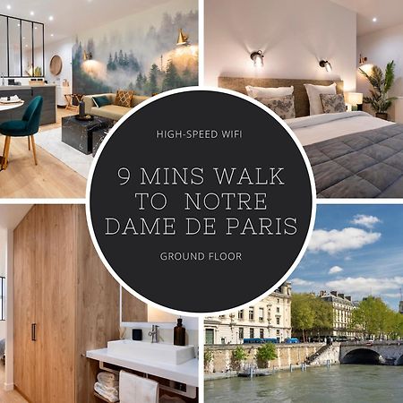 Appartement Cosy A 9 Min A Pied De La Cathedrale Notre Dame باريس المظهر الخارجي الصورة