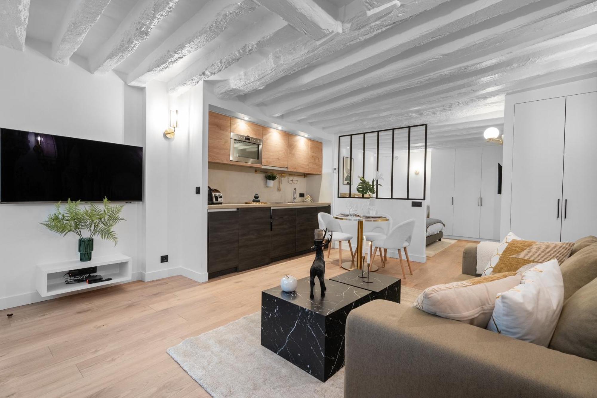 Appartement Cosy A 9 Min A Pied De La Cathedrale Notre Dame باريس المظهر الخارجي الصورة