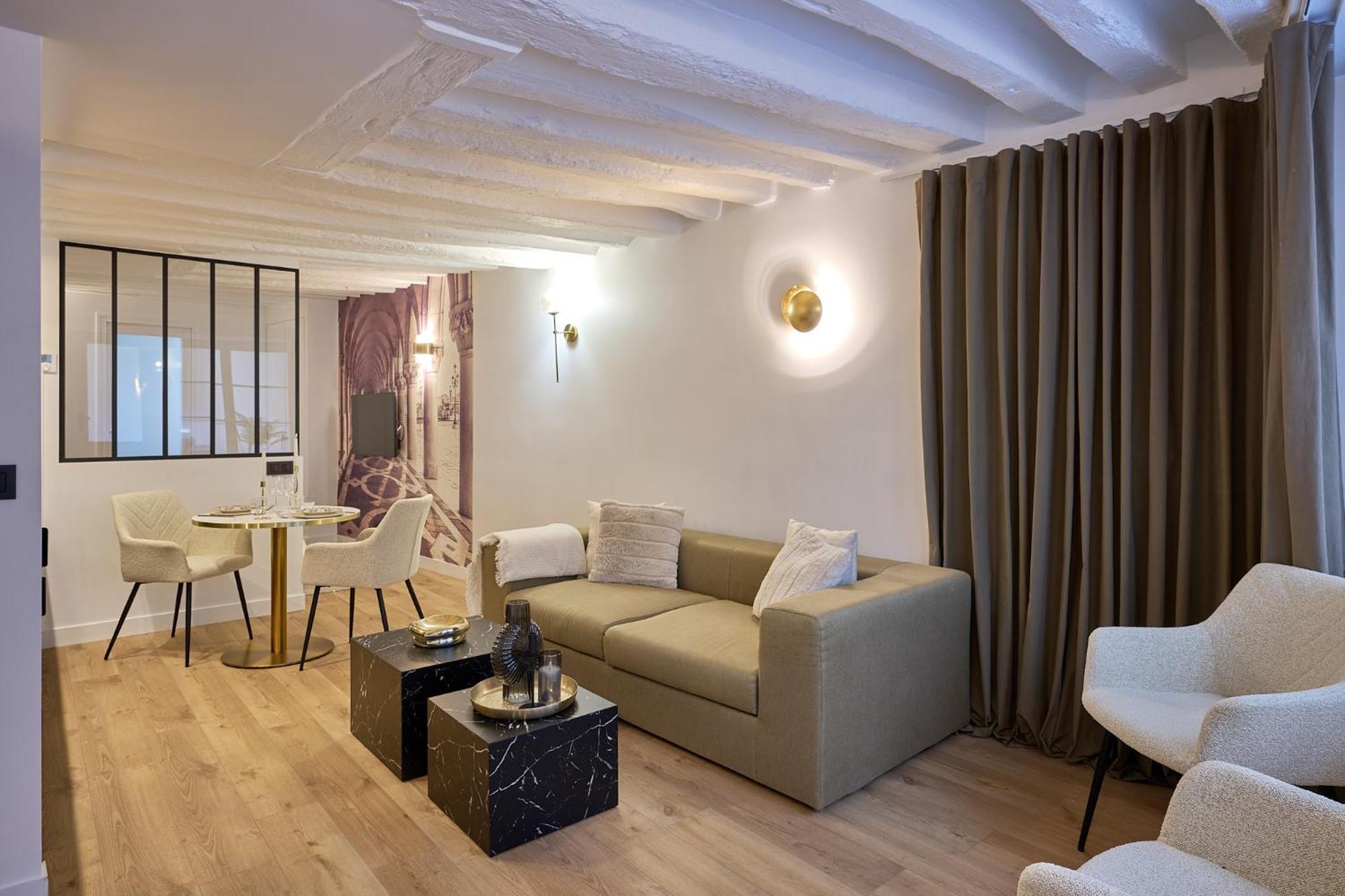 Appartement Cosy A 9 Min A Pied De La Cathedrale Notre Dame باريس المظهر الخارجي الصورة