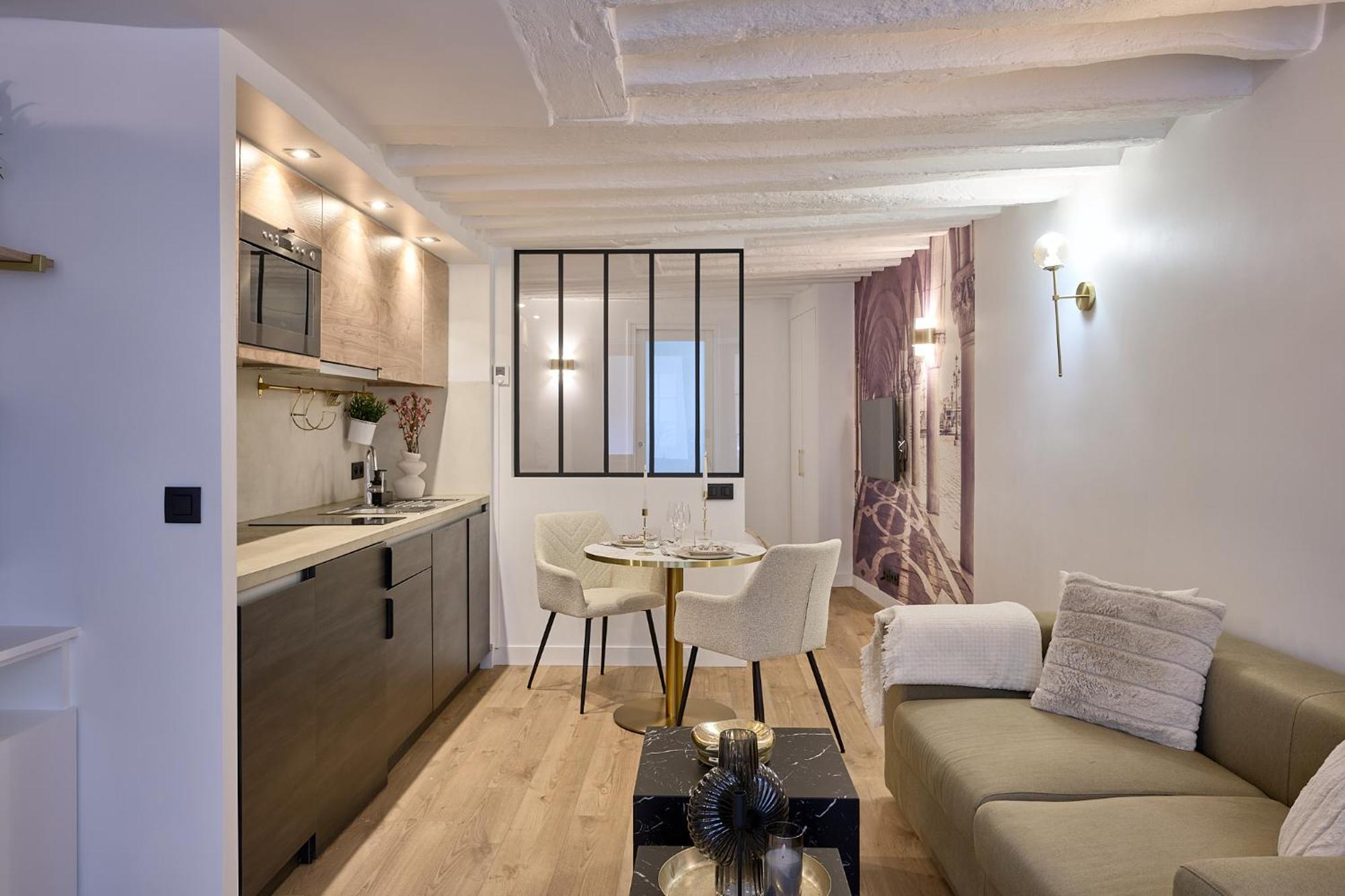 Appartement Cosy A 9 Min A Pied De La Cathedrale Notre Dame باريس المظهر الخارجي الصورة